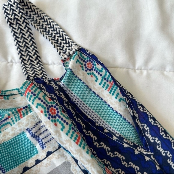 3x25* Maurices Handkerchief Top Sundress Tunic LooseFit Spaguetti Strap Blue XS - Picture 11 of 12